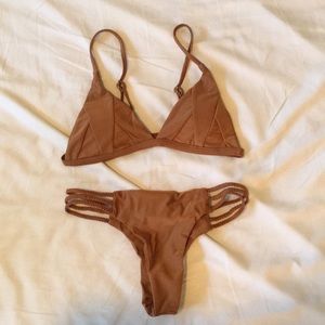 Super sexy coffee colored bikini